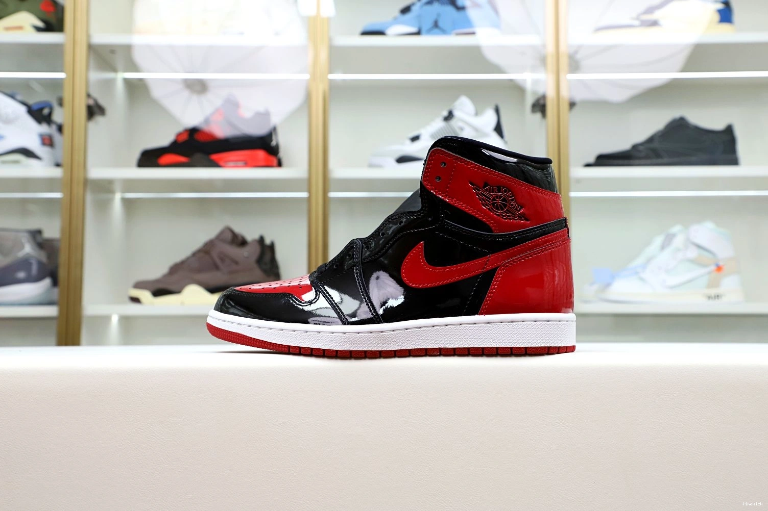 PATENT JORDAN BRED OG HIGH AIR 1 0215